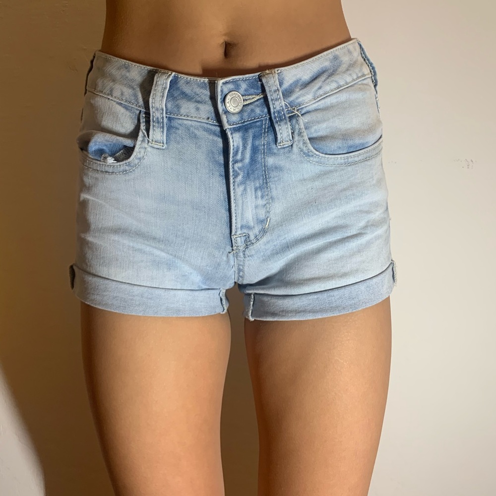 pacsun denim shorts